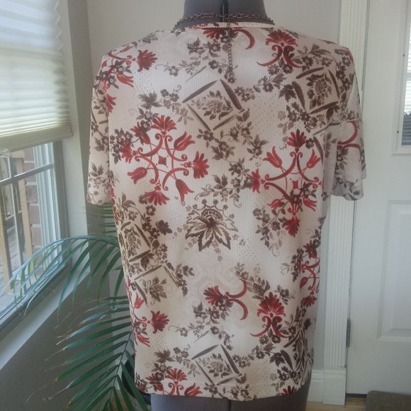 Allison Daley Knit Ribbed Blouse - Picture 4 of 8